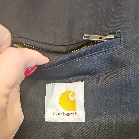 Carhartt Men's Dark Balck Bomber Jacket - Picture 4 of 12